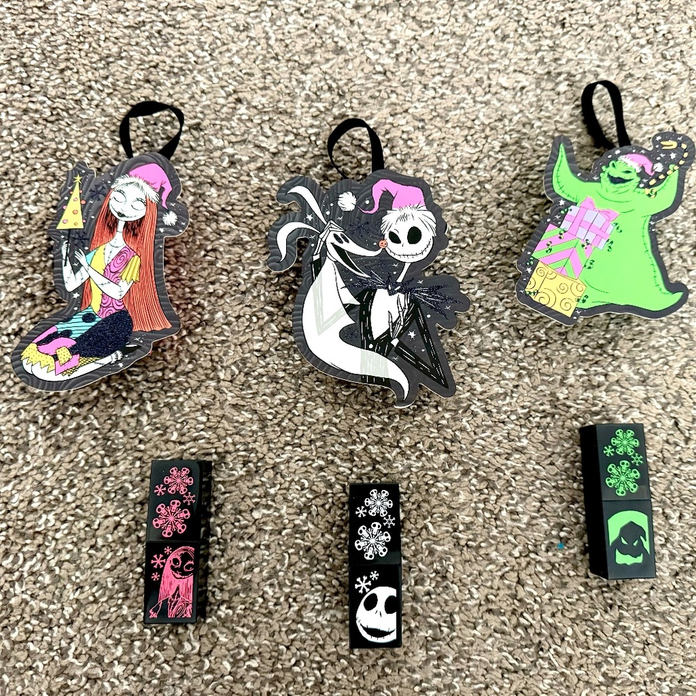 ColourPop "Nightmare Before Christmas" lipstick set